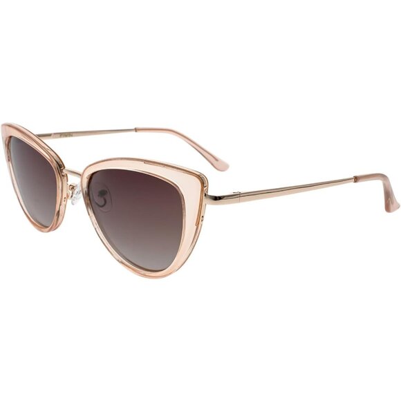 ✨Women\'s Brown Retro Big Frame Cat Eye Polarized with Spring Hinge Sunglasses main image 4